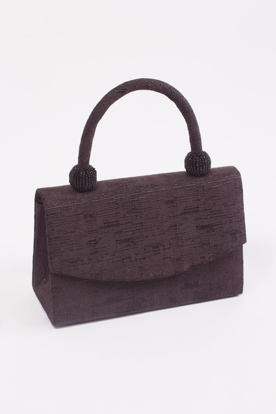 Y2K Black Beaded Handbag
