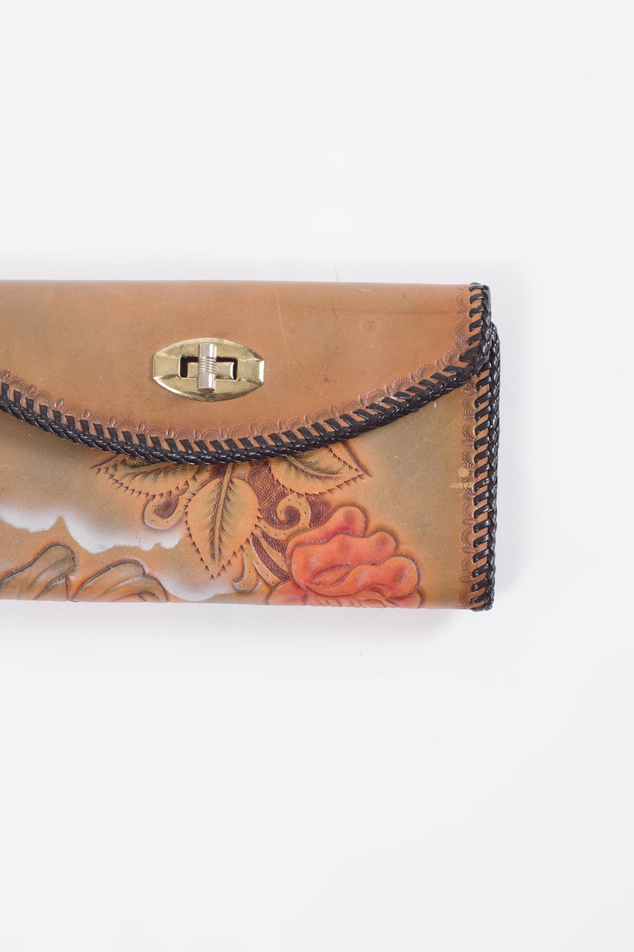 Vintage Western Leather Wallet
