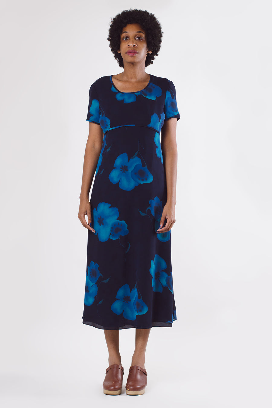 Vintage Liz Claiborne Blue Maxi Dress