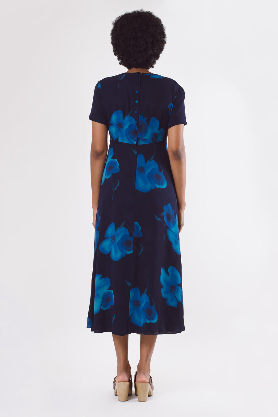 Vintage Liz Claiborne Blue Maxi Dress