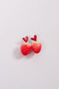 Strawberry Heart Earrings - Mawoolisa