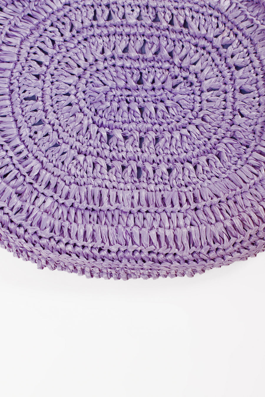 Vintage Pastel Purple Woven Purse