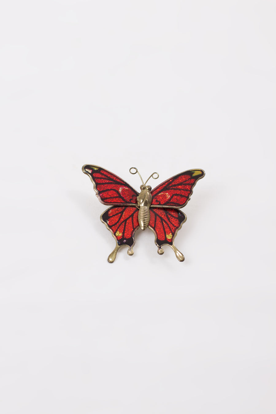 Vintage Butterfly Enamel Pin