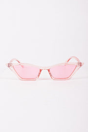 Pink Cat Eye Sunglasses - Mawoolisa